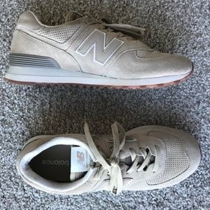 New Balance ML574ESF Brown/Tan/Beige Trainers